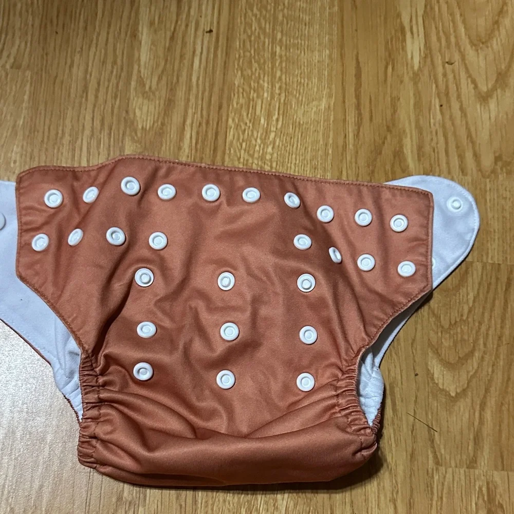 Orange Cloth Diaper